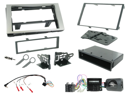 Installationskit Ford, Silver dubbel-din i gruppen Bilstereo / Hvad passer i min bil / Ford / Transit Connect / Transit Connect 2002-2013 hos BRL Electronics (701CTKFD22)