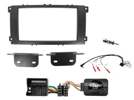 Installationskit Ford Focus/Mondeo 2007> Svart i gruppen Bilstereo / Hvad passer i min bil / Ford / Mondeo / Mondeo 2007-2013 hos BRL (701CTKFD50)