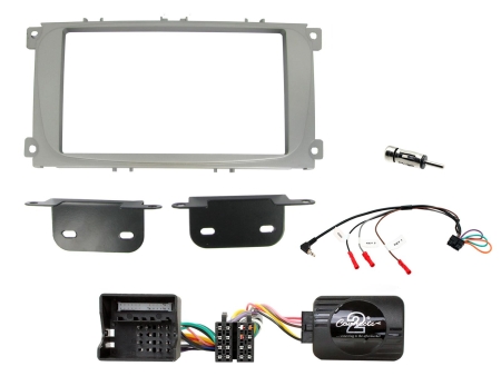 Installationskit Ford Focus/Mondeo 2007> Silver i gruppen Bilstereo / Hvad passer i min bil / Ford / Mondeo / Mondeo 2007-2013 hos BRL Electronics (701CTKFD51)