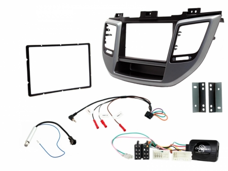 Installationskit för dubbeldin till Högerstyrda Hyundai Tucson i gruppen Bilstereo / Hvad passer i min bil / Hyundai / Tucson / Tucson 2004-2009 hos BRL (701CTKHY23)