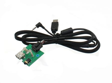 Connects2 Aux- & USB-adapter Kia i gruppen Bilstereo / Hvad passer i min bil / Kia / Picanto / Picanto 2007-2011 hos BRL Electronics (701CTKIAUSB2)