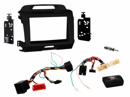 Installationskit Kia Sportage Mörkgrå i gruppen Bilstereo / Hvad passer i min bil / Kia / Sportage / Sportage 2011-2016 hos BRL (701CTKKI28)