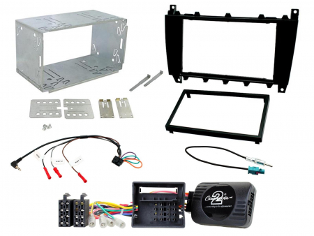 Installationskit Mercedes C-klass W203 2004-2007 i gruppen Bilstereo / Hvad passer i min bil / Mercedes / C-klass / C-klass 2001-2007 W203 hos BRL Electronics (701CTKMB01)