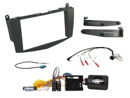 Installationskit Mercedes C-klass 07-11, Passivt system i gruppen Bilstereo / Hvad passer i min bil / Mercedes / C-klass / C-klass 2008-2014 W204 hos BRL Electronics (701CTKMB03)