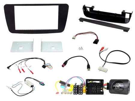 Installationskit Mercedes A-klass W176 2012> Dubbel-din i gruppen Bilstereo / Hvad passer i min bil / Mercedes / A-klass / A-klass W169 2004-2012 hos BRL Electronics (701CTKMB11)