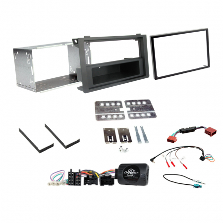 Connects2 Installationssæt Saab 9-3 2008-, 1/2-DIN i gruppen Bilstereo / Hvad passer i min bil / SAAB / 9-3 2008-2015 / 9-3 NG Facelift 2007-2015 / Skifte stereo 9-3 NG Facelift 2007-2015 hos BRL (701CTKSA01V2)