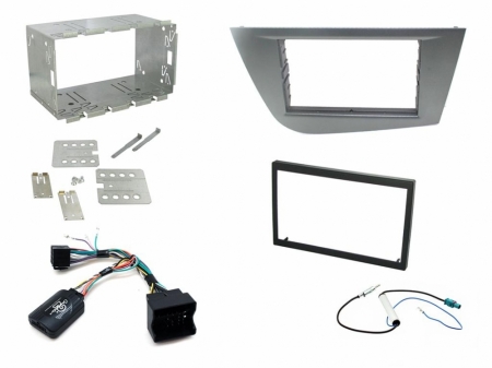 Installationskit Seat Leon 05-12 Ona Silver i gruppen Bilstereo / Hvad passer i min bil / Seat / Leon hos BRL (701CTKST06)