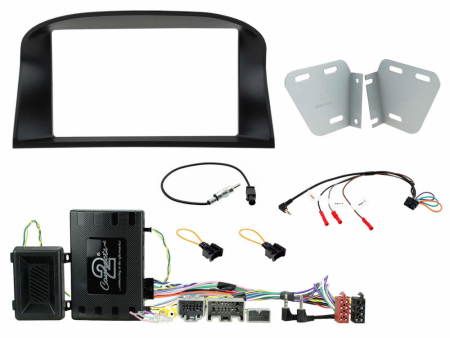 Installationskit Volvo V70/XC70/ 2012-2016 dubbel-DIN, passivt system i gruppen Bilstereo / Hvad passer i min bil / Volvo / Volvo V70 / Volvo V70 2012-2016 / Skifte stereo V70 2012-2016 hos BRL Electronics (701CTKVL07L)