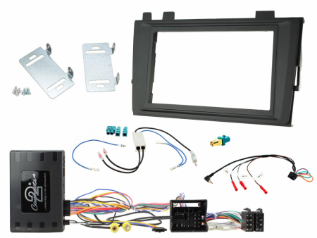 Installationskit 2-DIN Volkswagen T6.1 2020-2022 i gruppen Bilstereo / Hvad passer i min bil / Volkswagen / Transporter / Transporter T6.1 2020-2024 / Byta stereo Transporter T6.1 2020-2024 hos BRL Electronics (701CTKVW47)