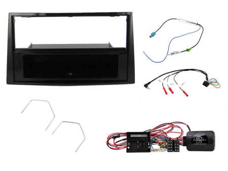 Installationskit Opel Astra 04-10/Corsa 06-14, pianosvart i gruppen Bilstereo / Hvad passer i min bil / Opel / Corsa / Corsa 2011-2014 hos BRL Electronics (701CTKVX17)