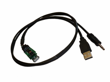 Connects2 Aux- och USB-retention Nissan Micra/Note 14> i gruppen Bilstereo / Hvad passer i min bil / Nissan / Micra / Micra K14 2017-2022 hos BRL Electronics (701CTNISSANUSB5)