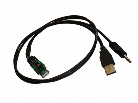 Connects2 Aux- och USB-retention Nissan Micra/Note 14> i gruppen Bilstereo / Hvad passer i min bil / Nissan / Micra / Micra K14 2017-2022 hos BRL Electronics (701CTNISSANUSB5)