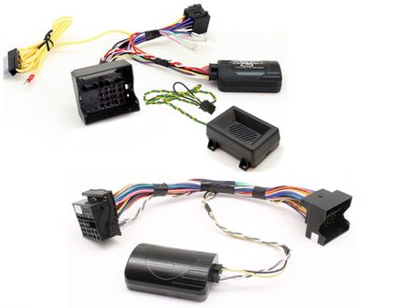 BMW Rattstyrningskablage + Backsensorljud & Varnings toner-gränssnitt i gruppen Bilstereo / Hvad passer i min bil / BMW / BMW 5-serie / BMW E60/E61 2004-2011 / Skifte stereo E60/E61 2004-2011 hos BRL Electronics (701CTSBM0092)