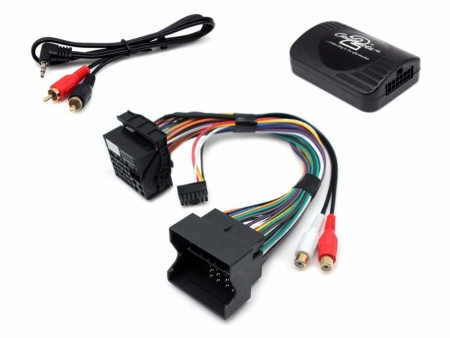 Citroen & Peugeot Aux-adapter, Quadlock i gruppen Bilstereo / Hvad passer i min bil / Peugeot / Peugeot 207 / Peugeot 207 2006-2014 hos BRL Electronics (701CTVPGX011)