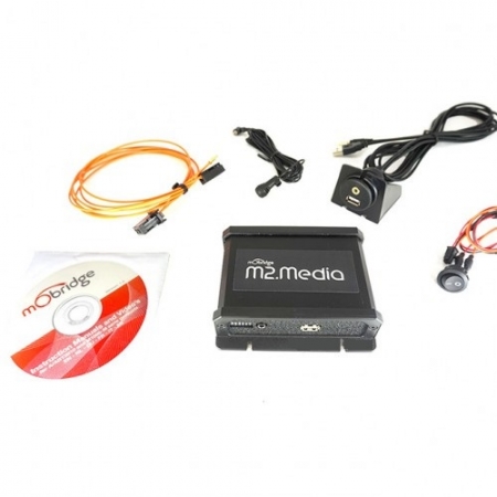 mObridge M2.Media MOST USB/AUX audio integration i gruppen Bilstereo / Hvad passer i min bil / BMW / BMW 5 serie / BMW E60/E61 2004-2011 / Övrigt E60/E61 2004-2011 hos BRL Electronics (703M2MEDIAMOST)