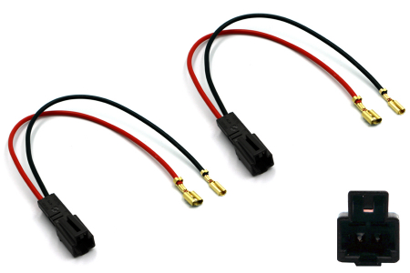 Högtalarkontakter till diskant/mellanregister Audi/Tesla, par i gruppen Bilstereo / Hvad passer i min bil / Audi / Audi A4 / Audi A4 2009-2016 / Skifte højttaler A4 2009- hos BRL Electronics (70441037)