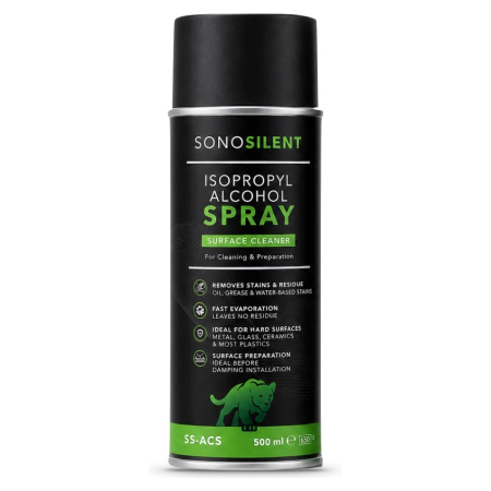 SONO Silent SS-ACS isopropanolrengøring, 500 ml i gruppen Bilstereo / Tilbehør / Monteringstilbehør hos BRL (708SSACS)