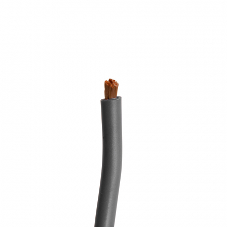 Auto-Connect strømkabel 100% kobber 10mm2, Grå i gruppen Bilstereo / Kabler / Strømkabler hos BRL Electronics (720C108BL)