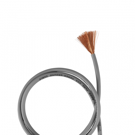 Auto-Connect CCA strømkabel 10mm², grå i gruppen Bilstereo / Kabler / Strømkabler hos BRL Electronics (720CCA108G)