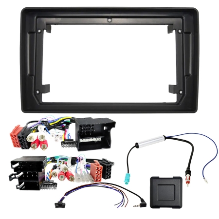Auto-Connect installationskit til 9-tommers bilstereo, Audi A4 B6/B7 2001-2009 i gruppen Bilstereo / Hvad passer i min bil / Audi / Audi A4 / Audi A4 2004-2008 hos BRL (720F9AU2)