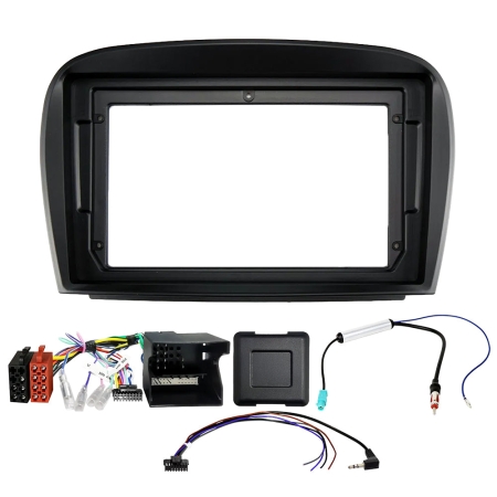 Auto-Connect installationskit til 9-tommers bilstereo, Mercedes SL R230 2006-2012 i gruppen Bilstereo / Hvad passer i min bil / Mercedes / SL-klasse / SL-klass 2006-2012 hos BRL (720F9MC9)