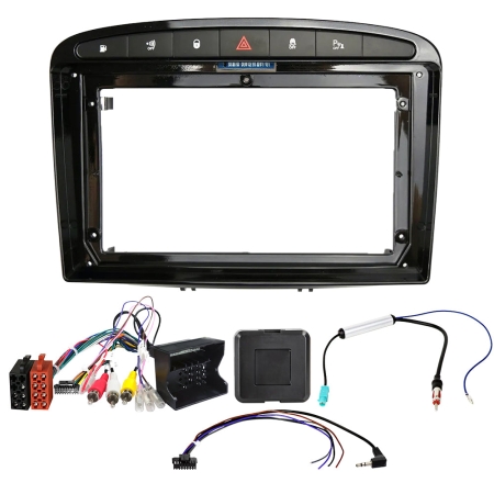 Auto-Connect installationskit til 9-tommers bilstereo, Peugeot 308 og 408 i gruppen Bilstereo / Hvad passer i min bil / Peugeot / Peugeot 308 / Peugeot 308 2014-2021 hos BRL (720F9PG1)