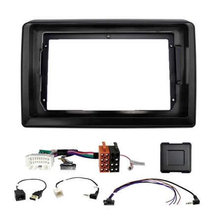 Auto-Connect installationskit til 9/10.1-tommers bilstereo, Suzuki Swift 2017-2024, mat sort i gruppen Bilstereo / Hvad passer i min bil / Suzuki / Swift / Swift 2017-2024 hos BRL (720F9SZ3)