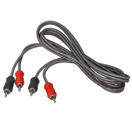 Auto-Connect snoet lavniveaukabel 1.5 meter, Level 1 i gruppen Bilstereo / Kabler / Signalkabler hos BRL Electronics (720L1RCA15T)