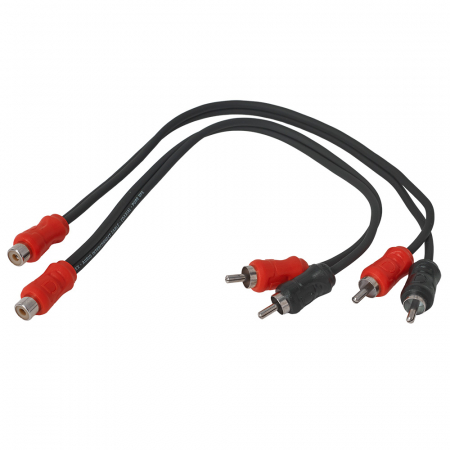 Auto-Connect koaksial Y-split lavniveau 2 han-1 hun, Level 1 i gruppen Bilstereo / Kabler / Signalkabler hos BRL Electronics (720L1RCAY2M1FC)