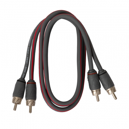 Auto-Connect snoet lavniveaukabel 0.75 meter, Level 2 i gruppen Bilstereo / Kabler / Signalkabler hos BRL (720L2RCA075TB)