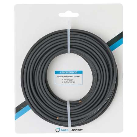 Auto-Connect OFC-højttalerkabel 2x2,5 mm², 10 meter i gruppen Bilstereo / Kabler / Højttalerkabel hos BRL (720L2SC225OFC10)
