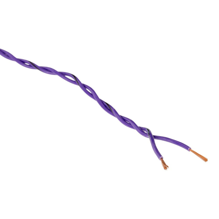 Auto-Connect snoet højttalerkabel 2x0.8mm² lilla, pris per meter i gruppen Bilstereo / Kabler / Højttalerkabel hos BRL (720L2SCT208IPU)