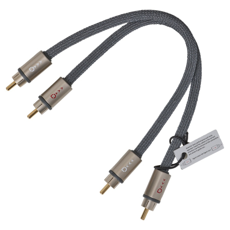 Auto-Connect tvistet lavnivåkabel 0.25 meter, Level 3 i gruppen Bilstereo / Kabler / Signalkabler hos BRL (720L3RCA025TBS)