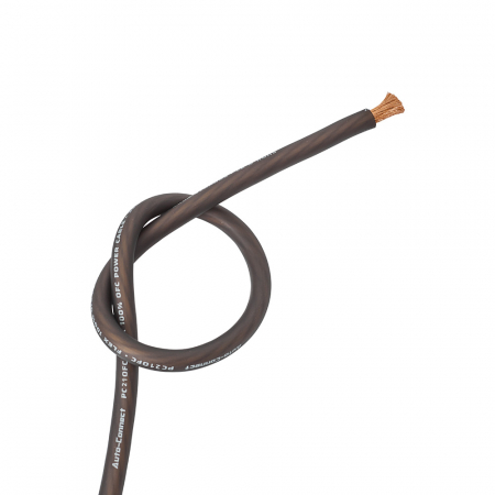 Auto-Connect sort strømkabel OFC 21.6mm², metervare i gruppen Bilstereo / Kabler / Strømkabler hos BRL (720PC21OFCB)