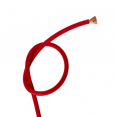 Auto-Connect rød strømkabel OFC 21.6mm², metervare i gruppen Bilstereo / Kabler / Strømkabler hos BRL (720PC21OFCR)