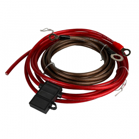 Auto-Connect 6mm² strømkabelkit, 2.5m+2.5m i gruppen Bilstereo / Kabler / Kabelsæt hos BRL Electronics (720PCK610CCA2M)