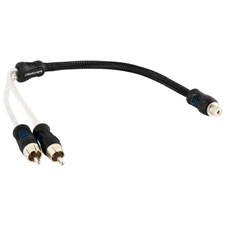 Auto-Connect Y-splitter Lavniveau 2 han - 1 hun 0.3m, Level 3 i gruppen Bilstereo / Kabler / Signalkabler hos BRL Electronics (720RCAYL3M)