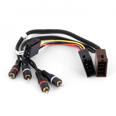 Auto-Connect Specialkabel RCA til ISO 9-5, 9-3 i gruppen Bilstereo / Hvad passer i min bil / SAAB / 9-3 2008-2015 / 9-3 NG Facelift 2007-2015 / Skifte stereo 9-3 NG Facelift 2007-2015 hos BRL Electronics (720SA01ISO)