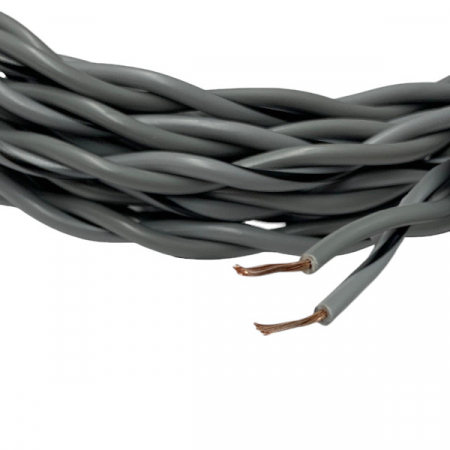 Auto-Connect tvinnad högtalarkabel 2x1.0mm² grå, lösmeter i gruppen Bilstereo / Kabler / Højttalerkabel hos BRL Electronics (720SCTGR210L2)