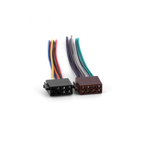 ISO-Kontakt Universal Han i gruppen Bilstereo / Tilbehør / Monteringstilbehør hos BRL Electronics (720UNI01ISO)