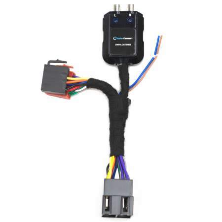 Auto-Connect ISO-ISO med 2-kanals høj-lavniveauomformer i gruppen Bilstereo / Tilbehør / Hi-/Low-konvertere hos BRL (720UNIHLCS22ISO)