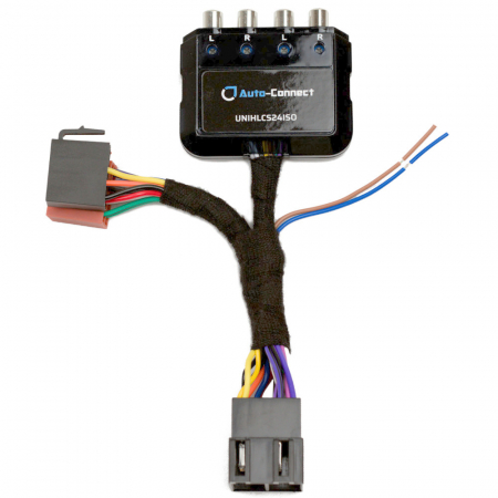Auto-Connect ISO-ISO med 4-kanals høj-lavniveauomformer i gruppen Bilstereo / Tilbehør / Hi-/Low-konvertere hos BRL Electronics (720UNIHLCS24ISO)
