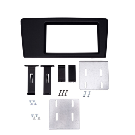 Monteringsramme 2-DIN til Volvo V70/S60 2000-2004, sort i gruppen Bilstereo / Hvad passer i min bil / Volvo / Volvo XC70 / Volvo XC70 2000-2004 / Skifte stereo XC70 2000-2004 hos BRL (720VO02FP2DINB)