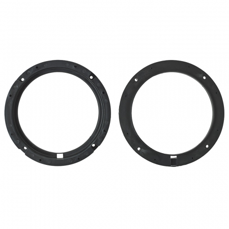 Højttaleradapter 6,5tommer for/bagdør Audi, Seat, Skoda og VW i gruppen Bilstereo / Hvad passer i min bil / Volkswagen / Golf / Golf Mk5 2004-2009 / Skifte højttalere Golf Mk5 2004-2009 hos BRL Electronics (720VW01SA)