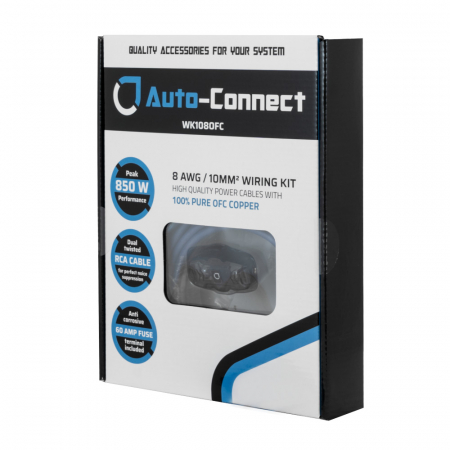 Auto-Connect OFC Kabelkit 10mm² i gruppen Bilstereo / Kabler / Kabelsæt hos BRL Electronics (720WK108OFC)