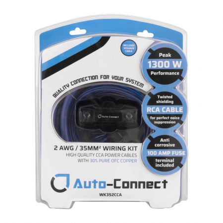 Auto-Connect 30/70 CCA kabelkit, 35mm² i gruppen Bilstereo / Kabler / Kabelsæt hos BRL Electronics (720WK352CCA)