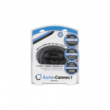 Auto-Connect 30/70 CCA kabelkit, 50mm² i gruppen Bilstereo / Kabler / Kabelsæt hos BRL Electronics (720WK500CCA)