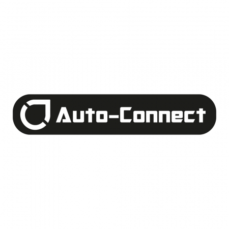 Auto-Connect-klistermærke 14x3cm, sort i gruppen Bilstereo / Tilbehør / Merchandise hos BRL Electronics (729LOGOFB)