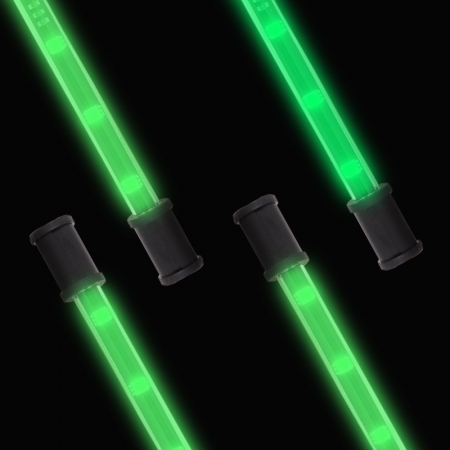 Lightz 4x9” LED-interiörbelysning, grön färg i gruppen LED- & Diodebånd hos BRL Electronics (770I9GRN)