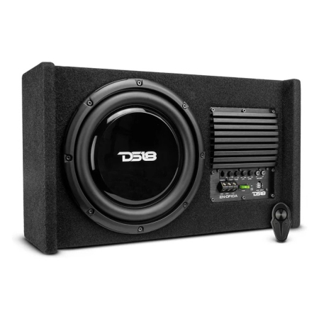DS18 EN-DF10A, aktiv slank 10-tommers subwooferkasse i gruppen Bilstereo / Bas / Aktiv subwoofer hos BRL (803ENDF10A)
